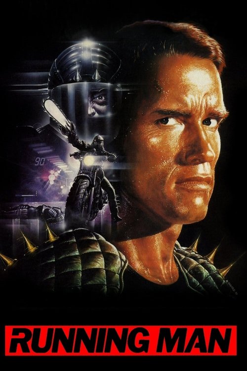 Poster for The Running Man (1987)