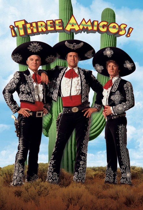 Poster for ¡Three Amigos! (1986)